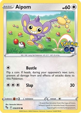 [PKM] Aipom (056/078) [PokÃƒÂ©mon GO]