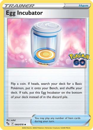 [PKM] Egg Incubator (066/078) [PokÃƒÂ©mon GO]
