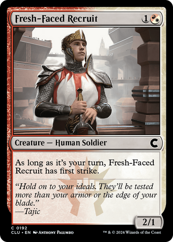 {C} Fresh-Faced Recruit [Ravnica: Clue Edition][CLU 192]