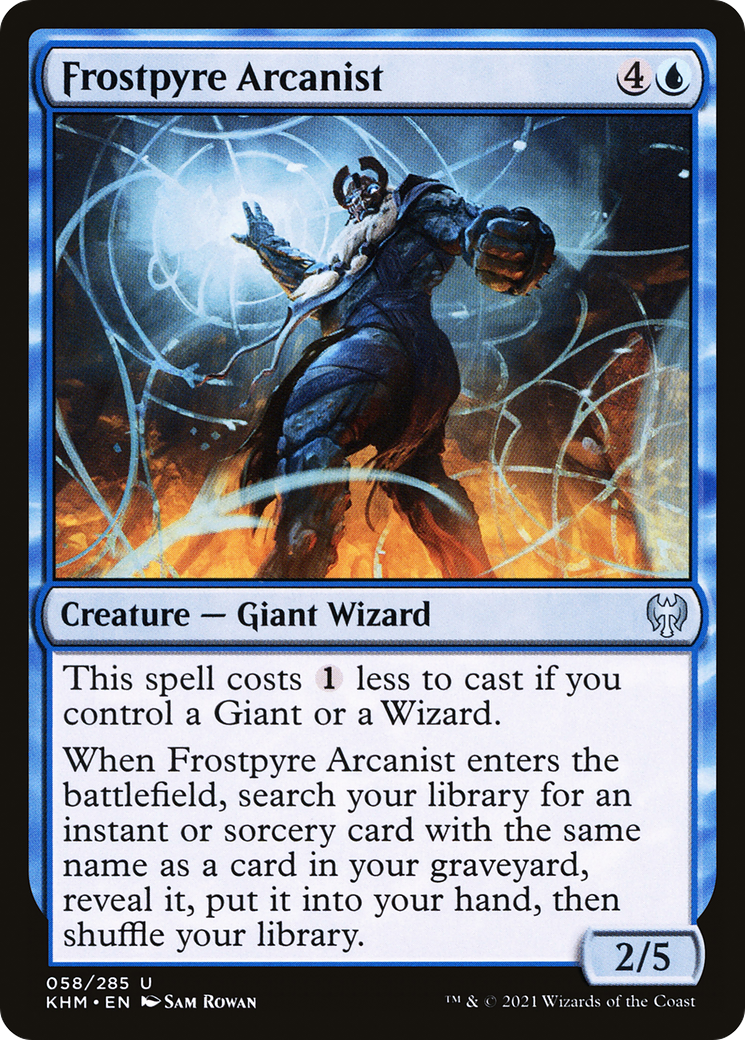{C} Frostpyre Arcanist [Kaldheim][KHM 058]