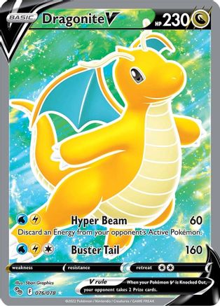 [PKM-R] Dragonite V (076/078) [PokÃƒÂ©mon GO]