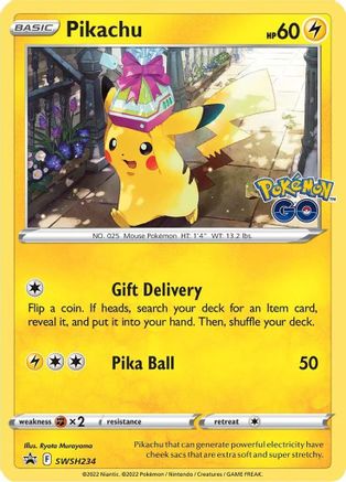 [PKM] Pikachu (SWSH234) [Sword & Shield: Black Star Promos]