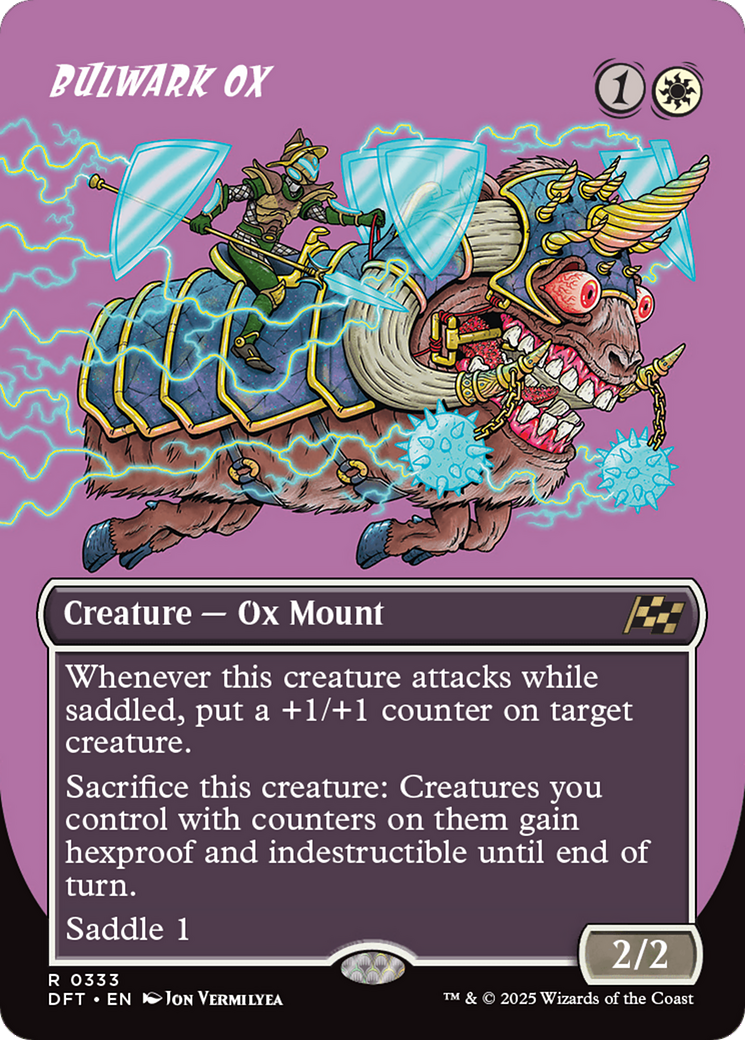{@R} Bulwark Ox (Borderless) [Aetherdrift][DFT 333]