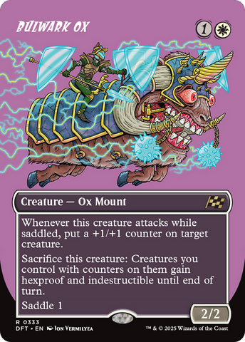 {@R} Bulwark Ox (Borderless) [Aetherdrift][DFT 333]