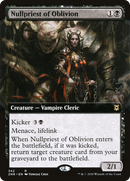 {R} Nullpriest of Oblivion (Extended Art) [Zendikar Rising][ZNR 342]
