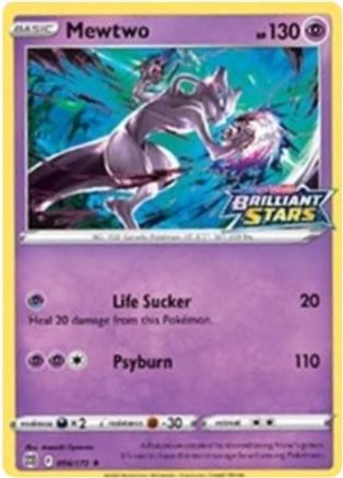 [PKM] Mewtwo (056/172) (Brilliant Stars Stamped) [Sword & Shield: Brilliant Stars]