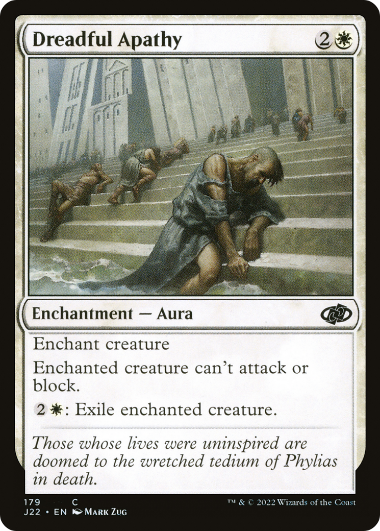 {C} Dreadful Apathy [Jumpstart 2022][J22 179]