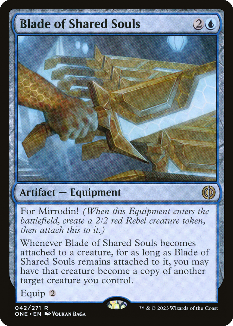 {R} Blade of Shared Souls [Phyrexia: All Will Be One][ONE 042]
