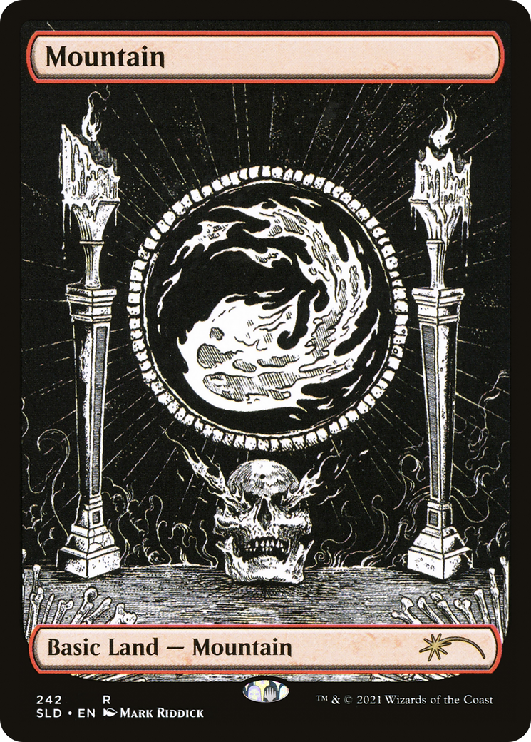 {B}[SLD 242] Mountain (Crushing Brutality) [Secret Lair Drop Series]