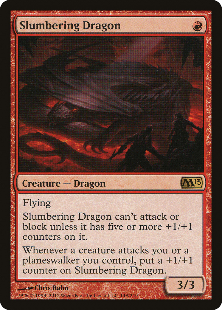 {R} Slumbering Dragon [Magic 2013][M13 148] - Misty Mountain Games