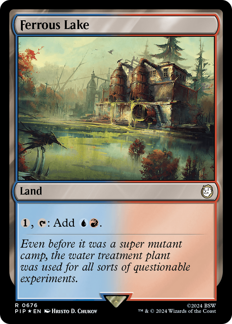 {R} Ferrous Lake (Surge Foil) [Fallout][PIP 676]