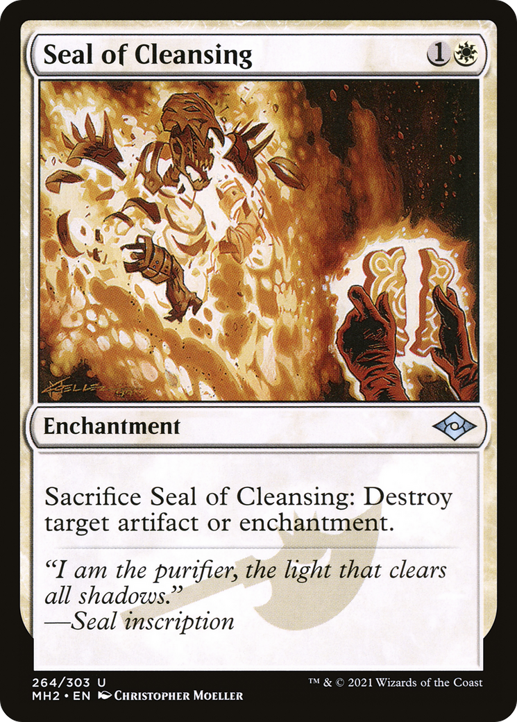 {C} Seal of Cleansing (Foil) [Modern Horizons 2] [MH2 264]