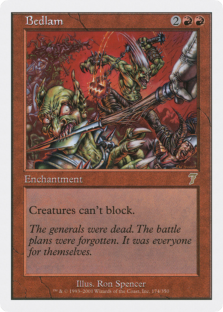 {R} Bedlam [Seventh Edition][7ED 174]