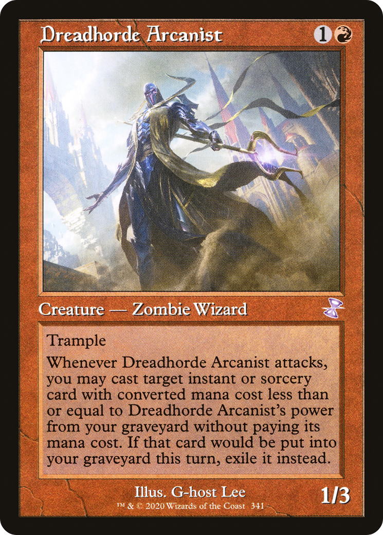 {R} Dreadhorde Arcanist (Timeshifted) [Time Spiral Remastered][TSR 341]