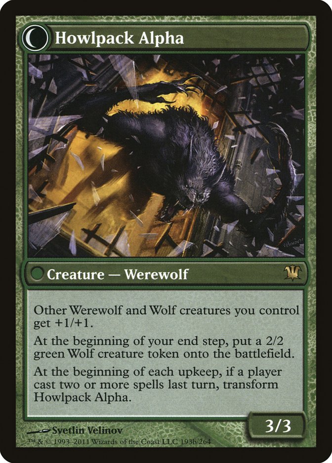 {R} Mayor of Avabruck // Howlpack Alpha [Innistrad][ISD 193]