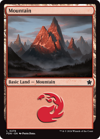 {B}[FDN 278] Mountain (0278) [Foundations]