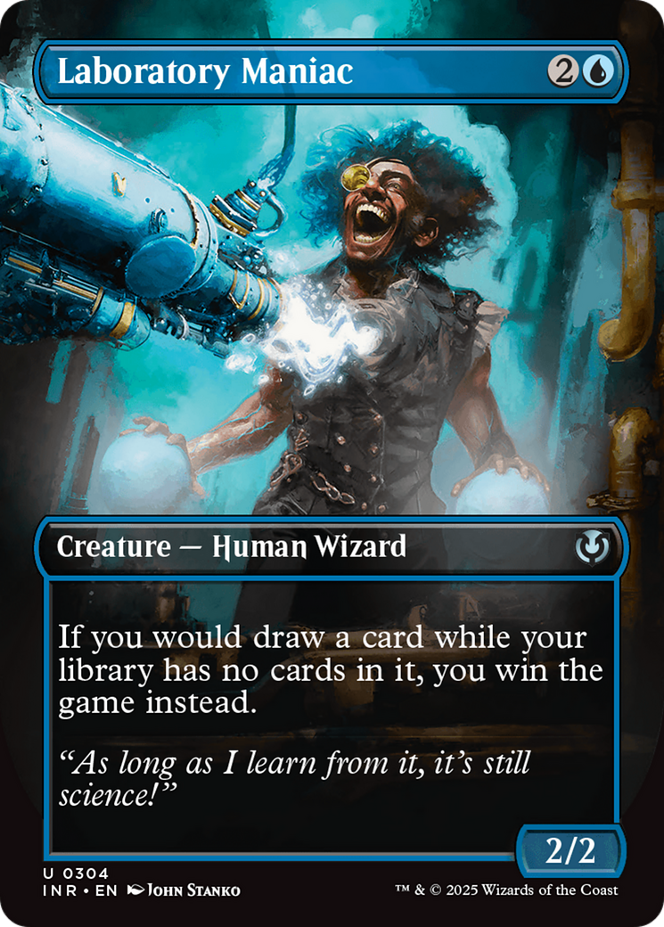 {C} Laboratory Maniac (Borderless) [Innistrad Remastered][INR 304]