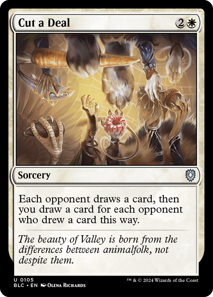 {C} Cut a Deal [Bloomburrow Commander][BLC 105]