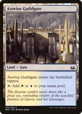 {C} Azorius Guildgate [Modern Masters 2017][MM3 230]