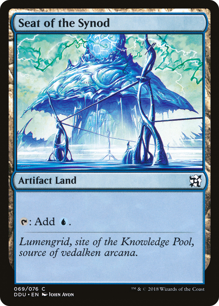 {C} Seat of the Synod [Duel Decks: Elves vs. Inventors][DDU 069] - Misty Mountain Games