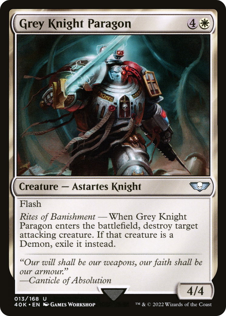 {C} Grey Knight Paragon [Universes Beyond: Warhammer 40,000][40K 013]