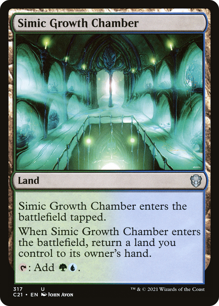 {C} Simic Growth Chamber [Commander 2021][C21 317]