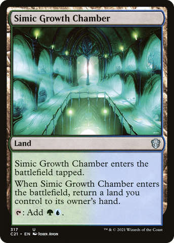 {C} Simic Growth Chamber [Commander 2021][C21 317]