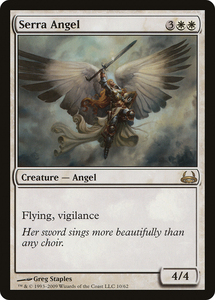 {R} Serra Angel [Duel Decks: Divine vs. Demonic][DDC 010] - Misty Mountain Games