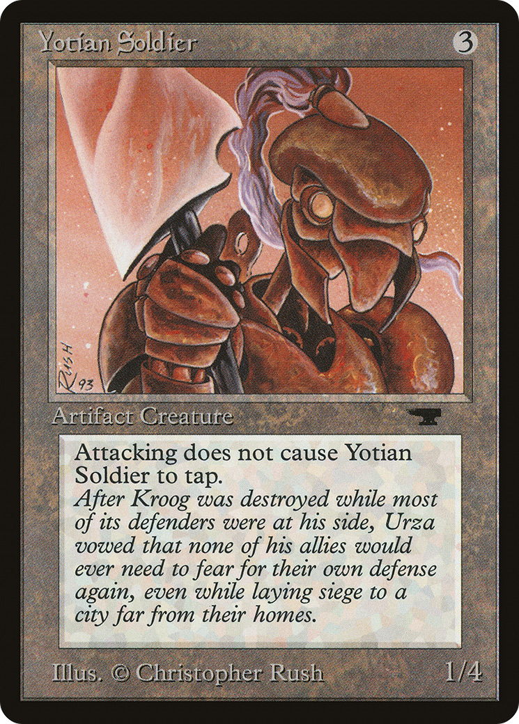 {C} Yotian Soldier [Antiquities][ATQ 079] - Misty Mountain Games