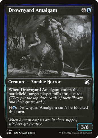 {C} Drownyard Amalgam [Innistrad: Double Feature][DBL 050]