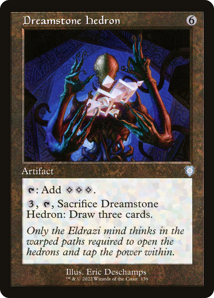 {C} Dreamstone Hedron (Retro) [The Brothers' War Commander][BRC 139]