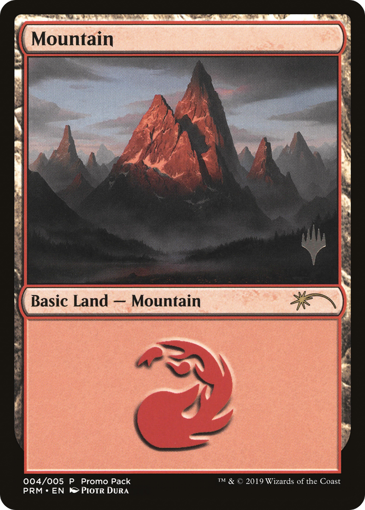 {B}[PP PP1 004] Mountain (4) [Core Set 2020 Promo Pack]
