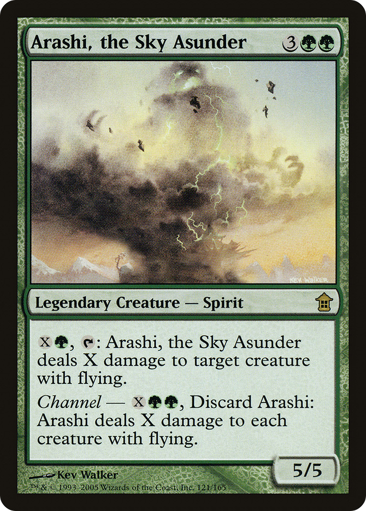 {R} Arashi, the Sky Asunder [Saviors of Kamigawa][SOK 121]