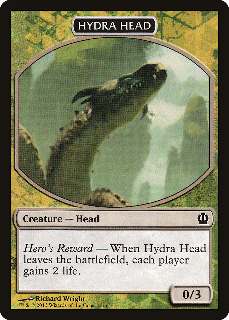 {T} Hydra Head Token [Theros Face the Hydra][TFTH 001]