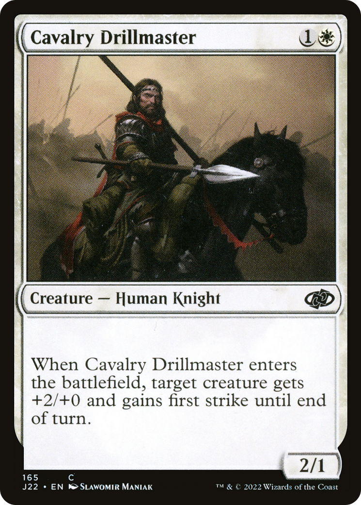 {C} Cavalry Drillmaster [Jumpstart 2022][J22 165]