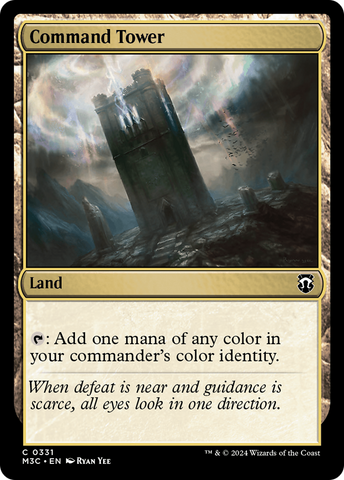 {C} Command Tower [Modern Horizons 3 Commander][M3C 331]
