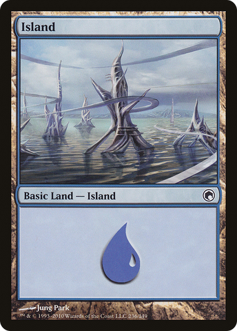 {B}[SOM 236] Island (236) [Scars of Mirrodin]