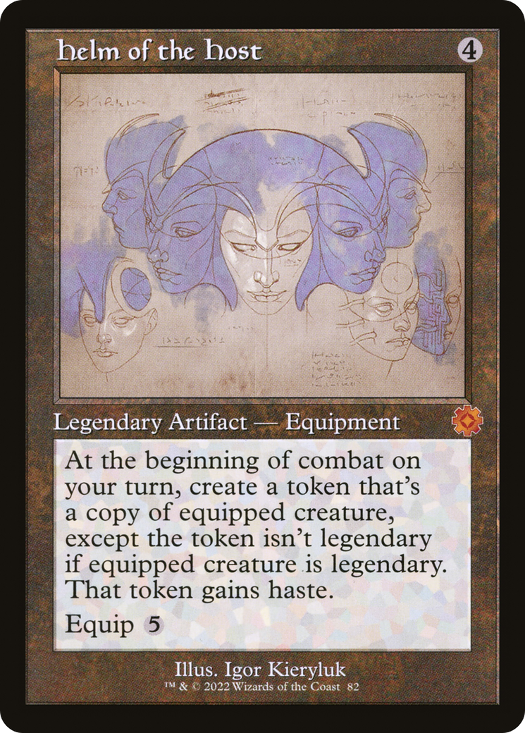 {R} Helm of the Host (Schematic) [The Brothers' War Retro Artifacts][BRR 082]