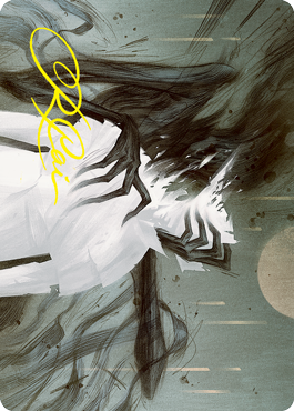 {A} Parasitic Grasp Art Card (Gold-Stamped Signature) [Innistrad: Crimson Vow Art Series][GS AVOW 036]