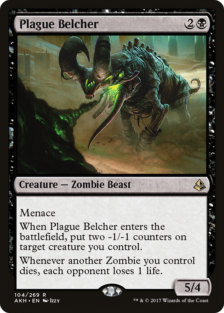 {R} Plague Belcher [Amonkhet][AKH 104] - Misty Mountain Games