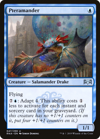 {C} Pteramander [Ravnica Allegiance][RNA 047]