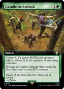 {R} Galadhrim Ambush (Extended Art) [The Lord of the Rings: Tales of Middle-Earth Commander][LTC 121]
