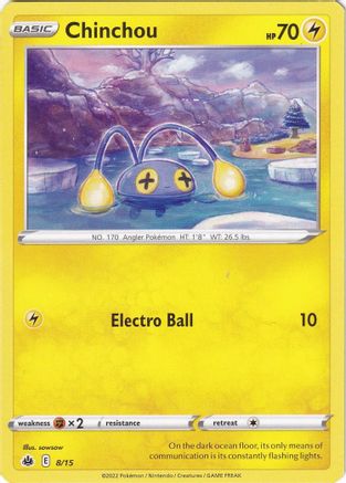 [PKM] Chinchou (8/15) [McDonald's Promos: Match Battle]