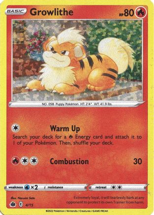 [PKM] Growlithe (4/15) [McDonald's Promos: Match Battle]