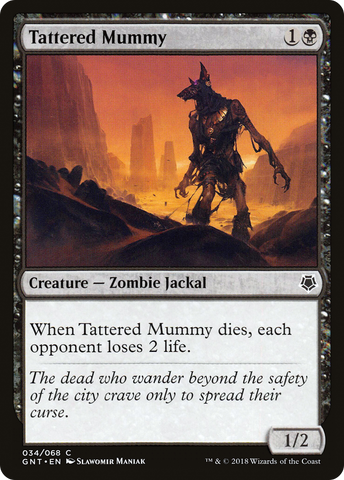 {C} Tattered Mummy [Game Night 2018][GNT 034]