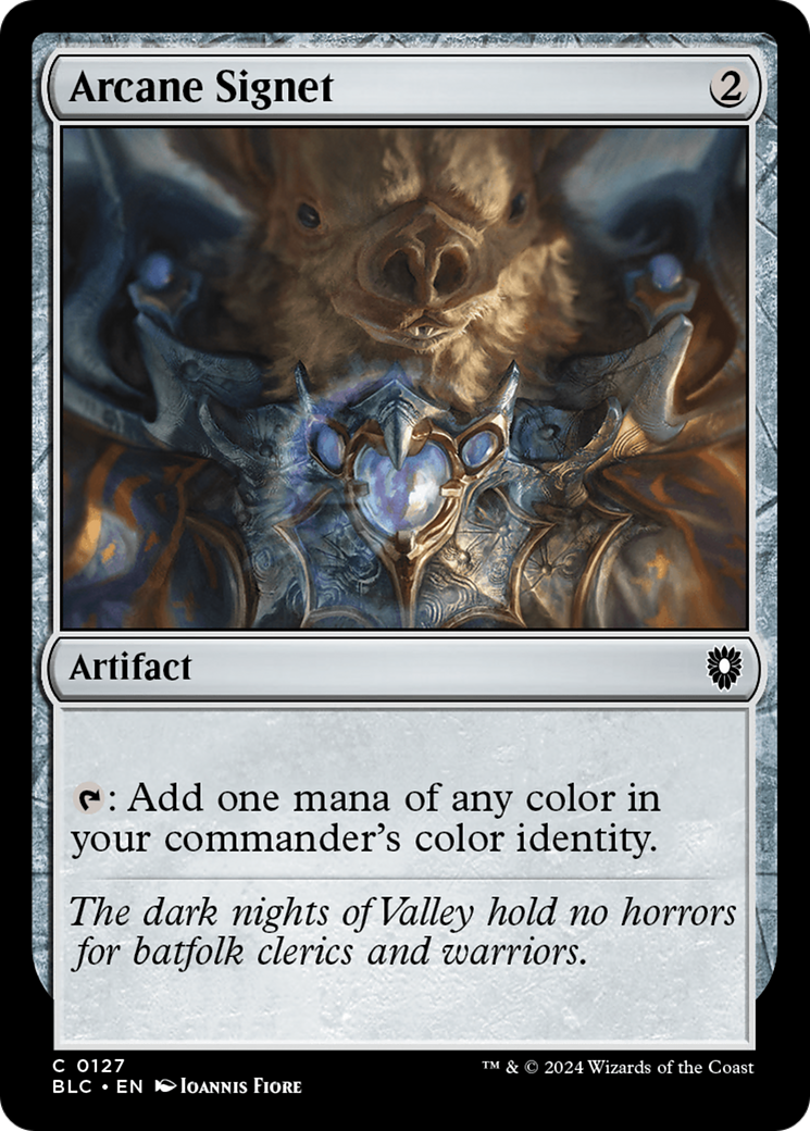 {C} Arcane Signet [Bloomburrow Commander][BLC 127]