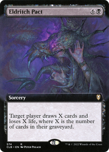 {R} Eldritch Pact (Extended Art) [Commander Legends: Battle for Baldur's Gate][CLB 574]
