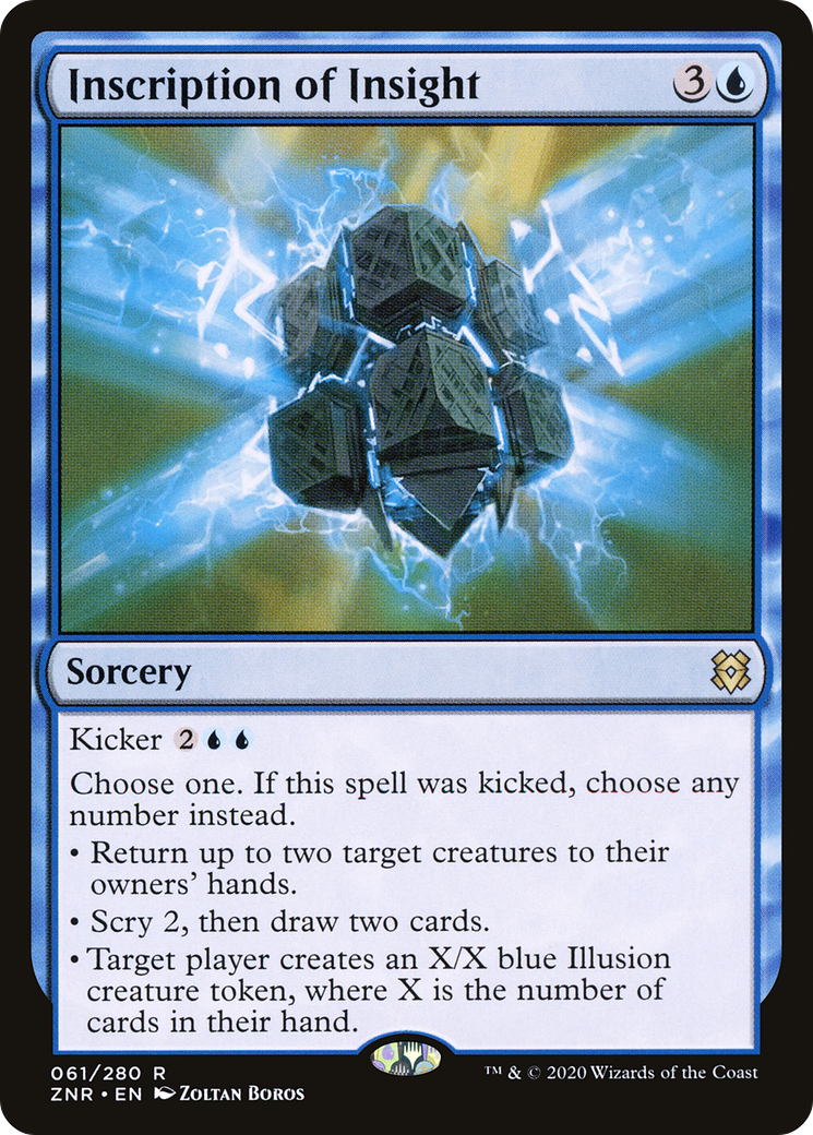 {R} Inscription of Insight [Zendikar Rising][ZNR 061]