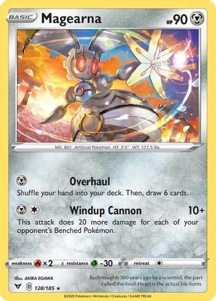 [PKM-R] Magearna (128/185) (Theme Deck Exclusive) [Sword & Shield: Vivid Voltage]