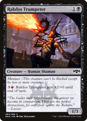 {C} Rakdos Trumpeter [Ravnica Allegiance][RNA 084]